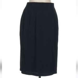 Stizzoli Classic Black Pencil Skirt, Made in Italy.  Size 10